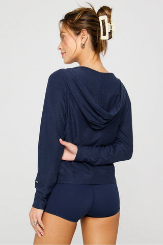 cloud jersey full zip hoodie