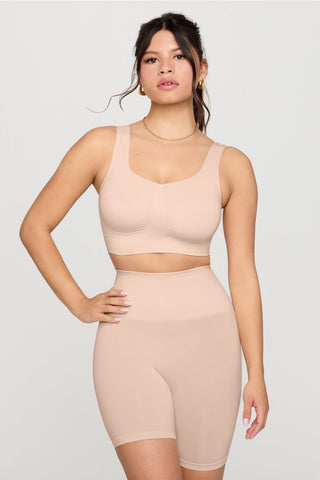 nearly naked shapewear midi bra