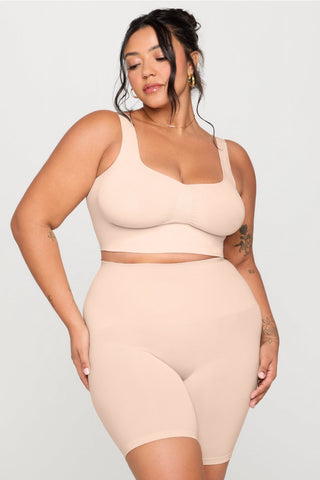 nearly naked shapewear midi bra