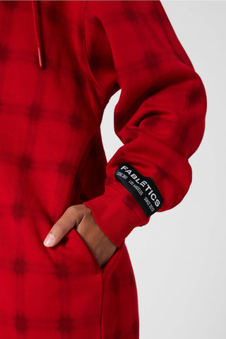 cozy fleece hooded onesie