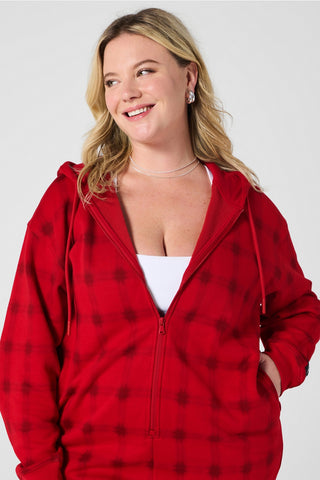 cozy fleece hooded onesie