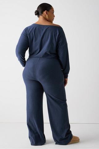 cloud jersey off shoulder onesie