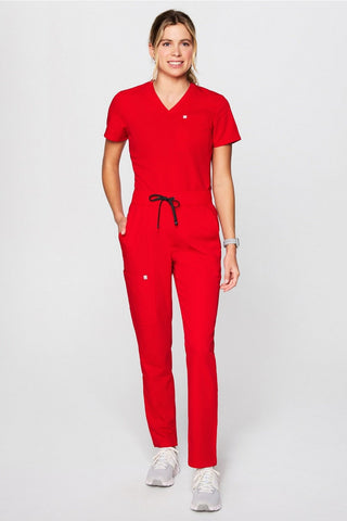 high-rise ion scrub pant