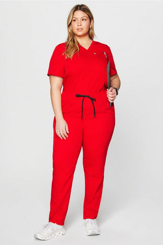 high-rise ion scrub pant