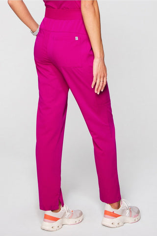 high-rise ion scrub pant