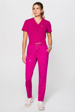high-rise ion scrub pant