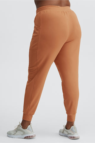 high-waisted cold weather pocket jogger