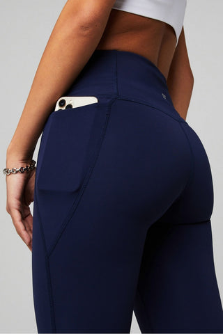 oasis pureluxe high-waisted crossover flare