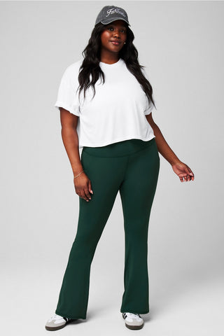 oasis pureluxe high-waisted kick flare