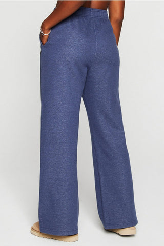 cozy fleece wide leg sweatpant