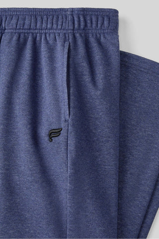 cozy fleece wide leg sweatpant