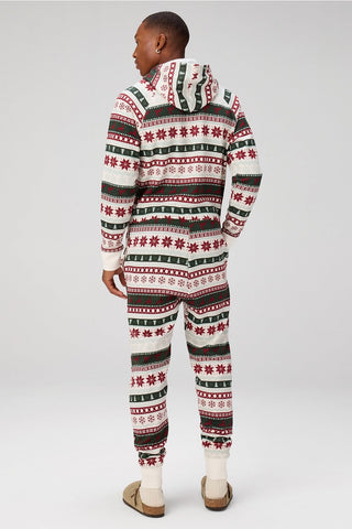 the go-to fleece hooded onesie