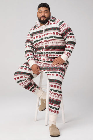 the go-to fleece hooded onesie