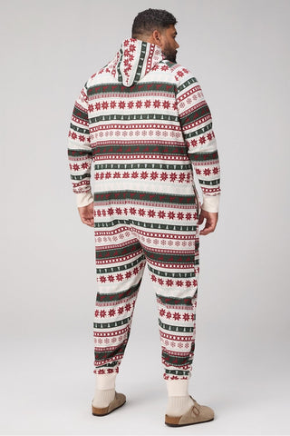 the go-to fleece hooded onesie