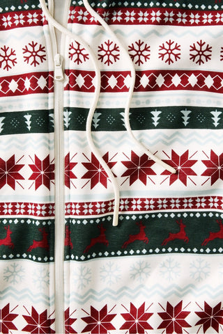 the go-to fleece hooded onesie