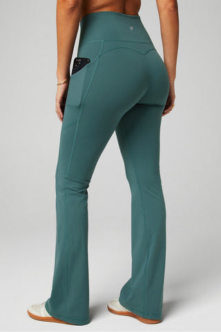 oasis pureluxe high-waisted pocketed kick flare