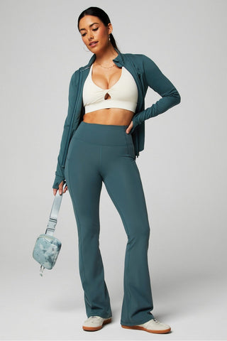 oasis pureluxe high-waisted pocketed kick flare