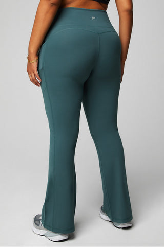 oasis pureluxe high-waisted pocketed kick flare