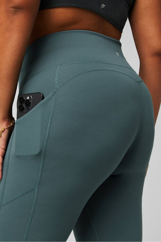 oasis pureluxe high-waisted pocketed kick flare