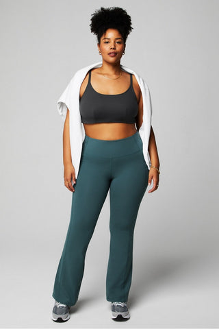 oasis pureluxe high-waisted pocketed kick flare
