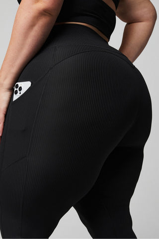 oasis rib hw crossover kick flare