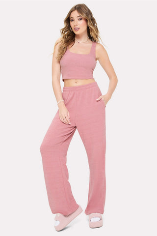 pet me wide leg pant