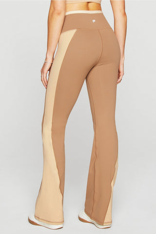 define powerhold® high-waisted color-blocked flare pant