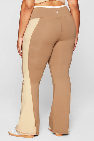 define powerhold® high-waisted color-blocked flare pant