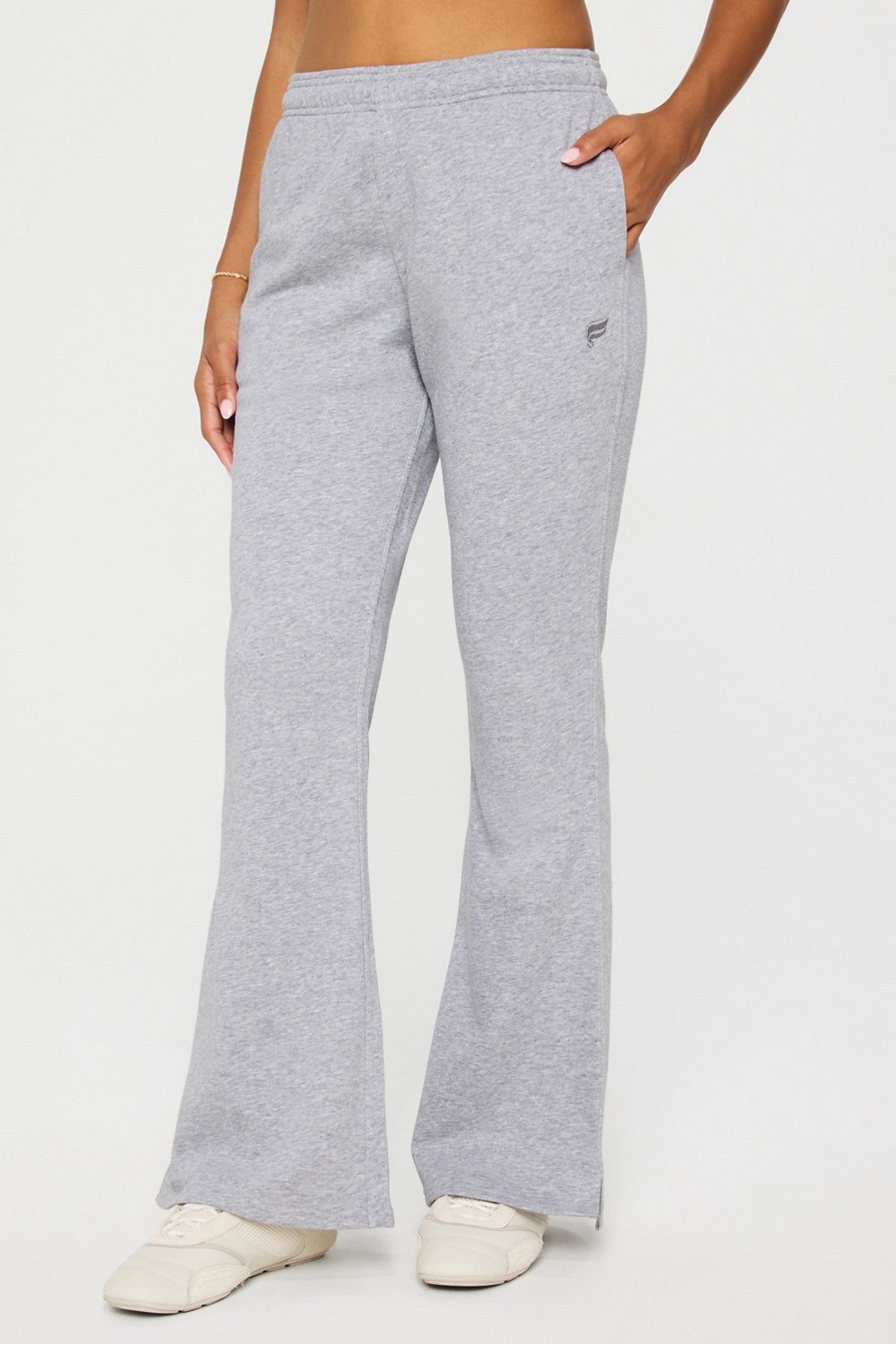 year round terry flare pant