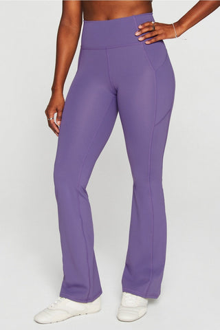 oasis pureluxe high-waisted pocketed kick flare