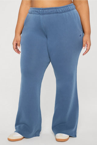 year round terry flare pant