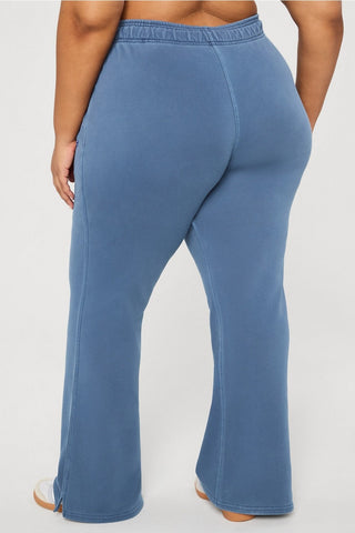 year round terry flare pant