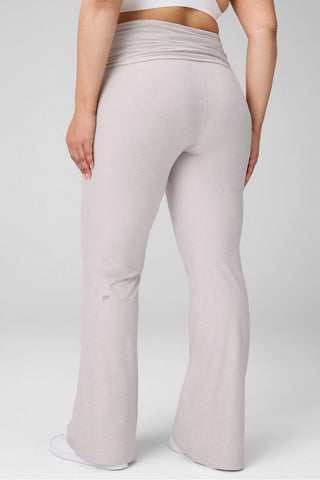 cloud jersey foldover flare