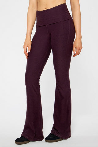 cloud jersey foldover flare