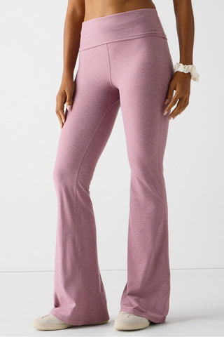 cloud jersey foldover flare