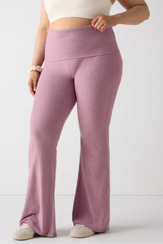 cloud jersey foldover flare