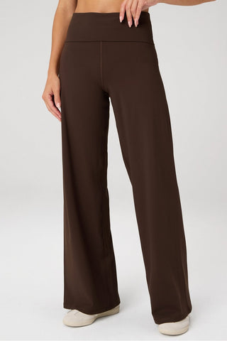 pureluxe foldover straight leg pant