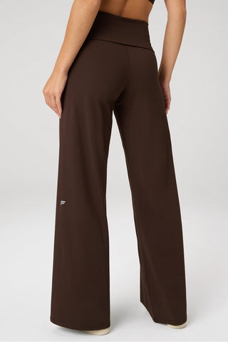 pureluxe foldover straight leg pant