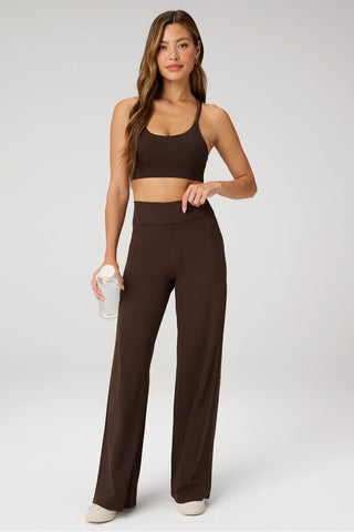 pureluxe foldover straight leg pant