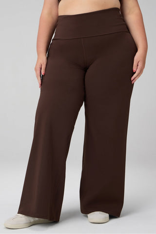 pureluxe foldover straight leg pant