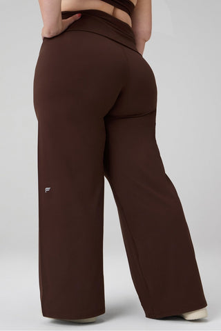 pureluxe foldover straight leg pant