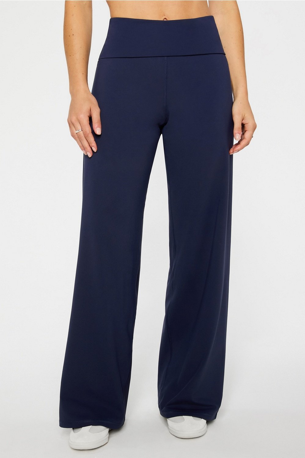 pureluxe foldover straight leg pant