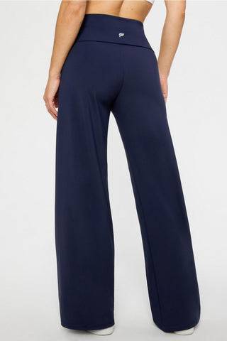 pureluxe foldover straight leg pant