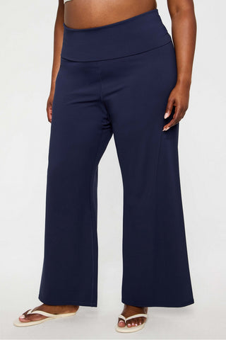pureluxe foldover straight leg pant