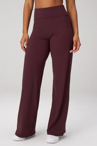 pureluxe foldover straight leg pant
