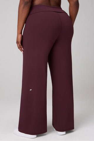 pureluxe foldover straight leg pant