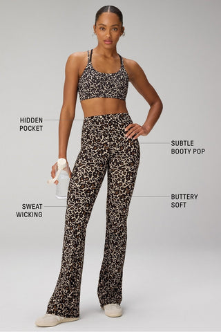 pureluxe high-waisted tlc kick flare