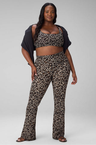 pureluxe high-waisted tlc kick flare