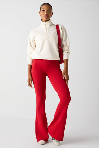 oasis pureluxe high-waisted crossover flare