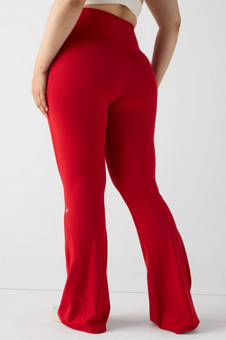 oasis pureluxe high-waisted crossover flare